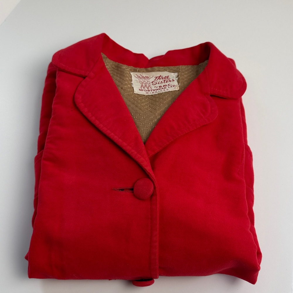 Rare Vintage ,Women's Tan Blazer